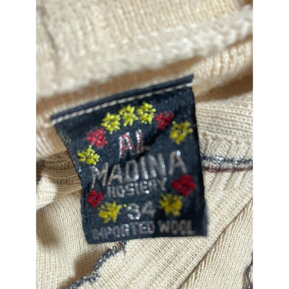 Pristine adorable  vintage  wool sweater set size S / 34 - Picture 7 of 16